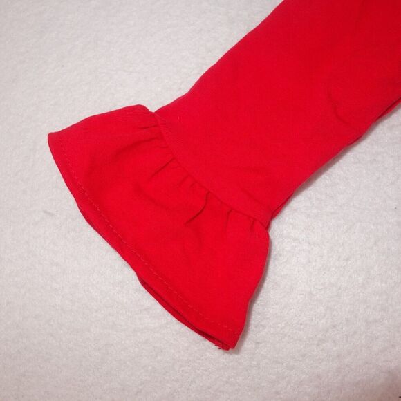 NEW Counting Daisies Christmas 2 Piece Outfit Rudolph Reindeer Girls 2T - Picture 3 of 8